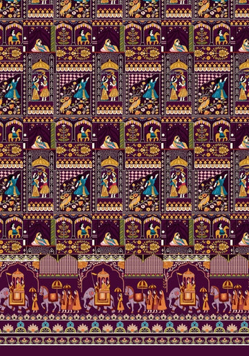 Rajasthani Royal Panel Print