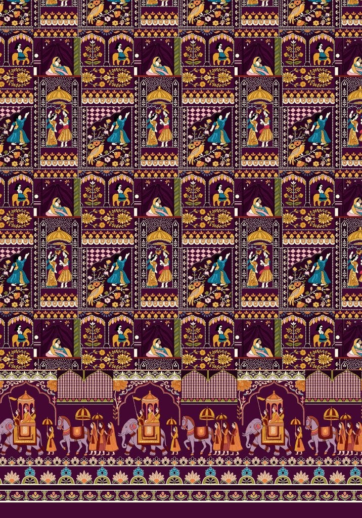 Rajasthani Royal Panel Print