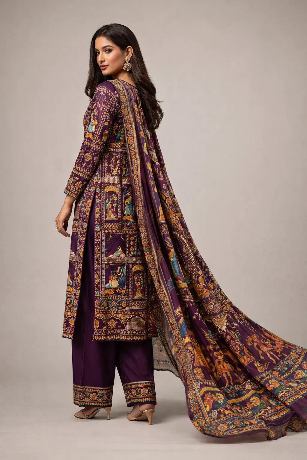 Rajasthani Royal Panel Print