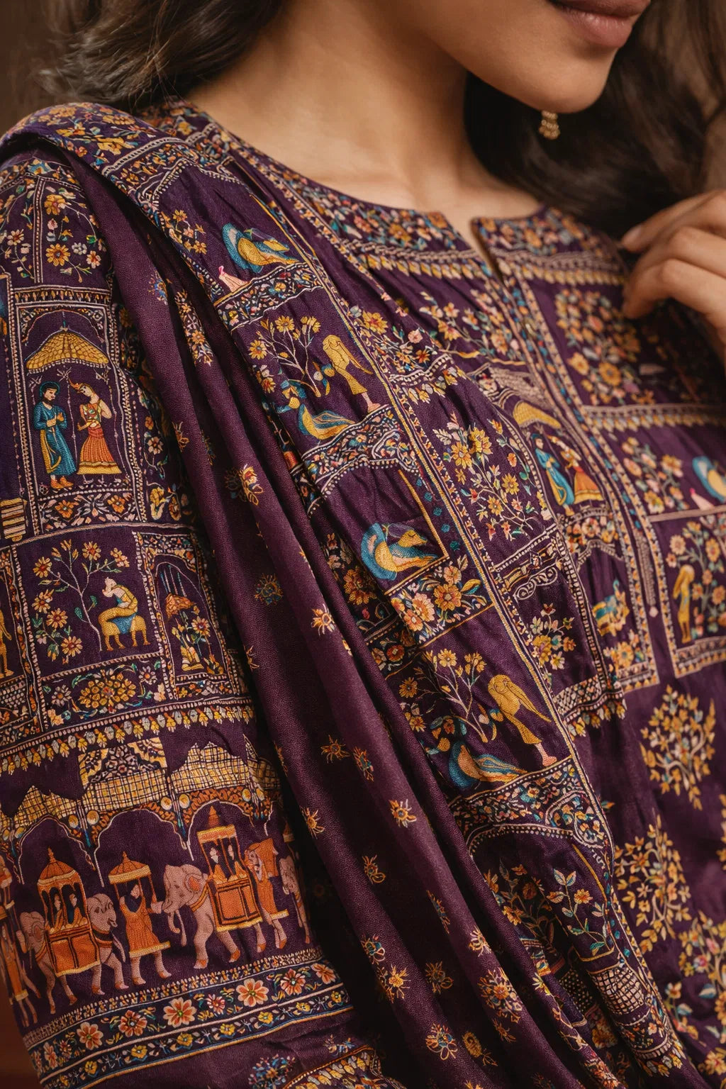 Rajasthani Royal Panel Print